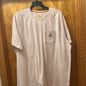 Carhartt Men's Light Pink Short Sleeve Tee